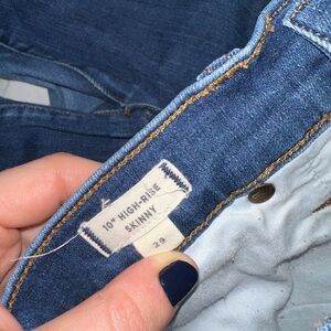 High-Rise Skinny Jeans